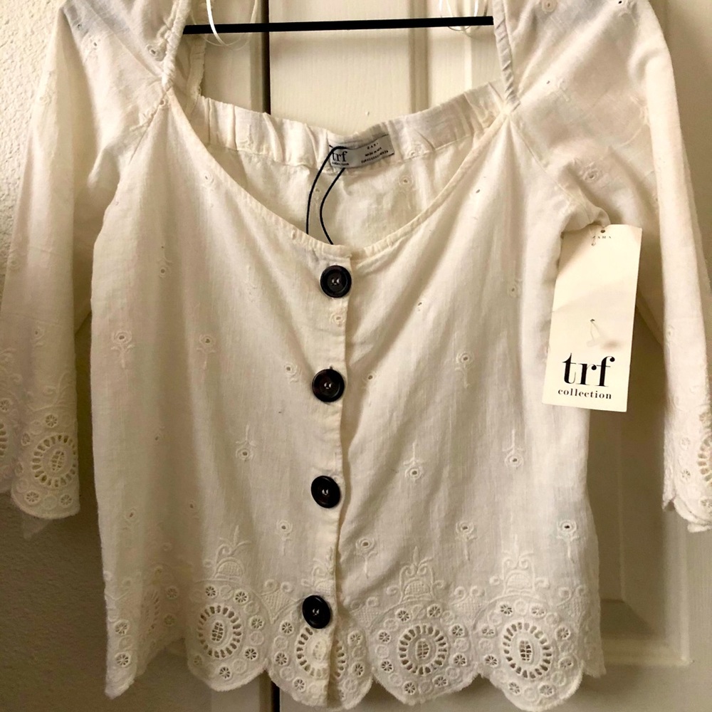 Zara off the shoulder